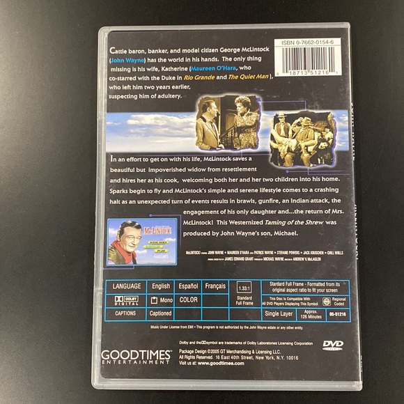 McLintock! - DVD - Picture 2 of 5